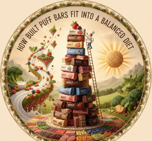 How Built Puff Bars Fit Into a Balanced Diet